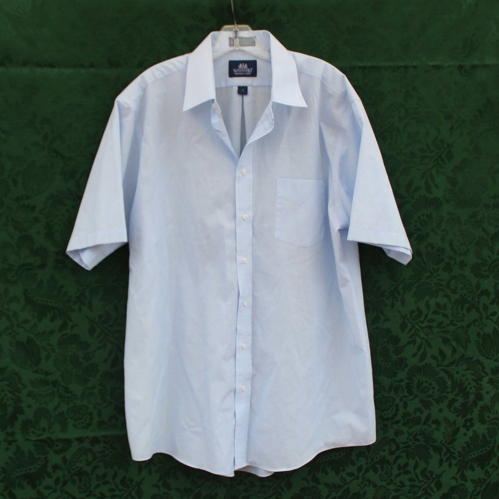Stafford Wrinkle-Free Short Sleeve Shirt